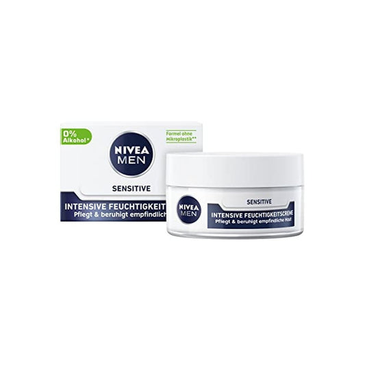 NIVEA MEN - Sensitive Intensive Feuchtigkeitscreme (50 ml)