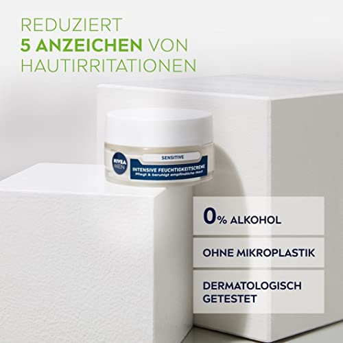 NIVEA MEN - Sensitive Intensive Feuchtigkeitscreme (50 ml)