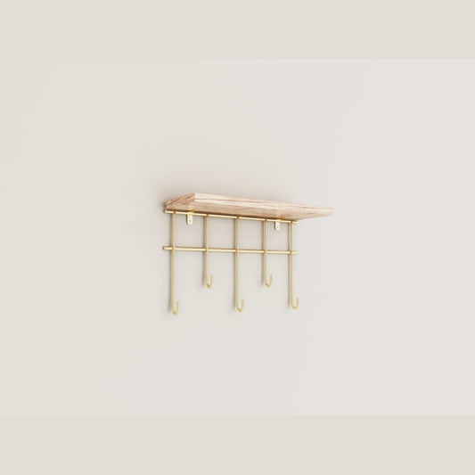 Emhelle - Wandregal mit Haken