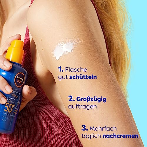 NIVEA SUN - Schutz & Pflege Sonnenspray LSF 50+ (200 ml)