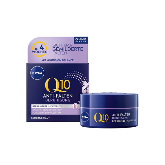 NIVEA - Q10 Anti-Falten Beruhigung Nachtpflege (50 ml)