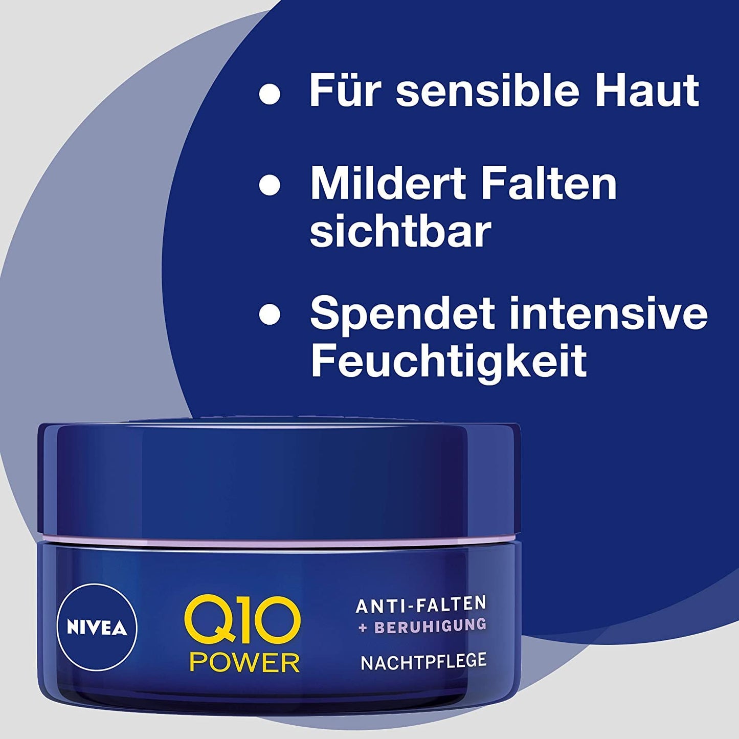 NIVEA - Q10 Anti-Falten Beruhigung Nachtpflege (50 ml)
