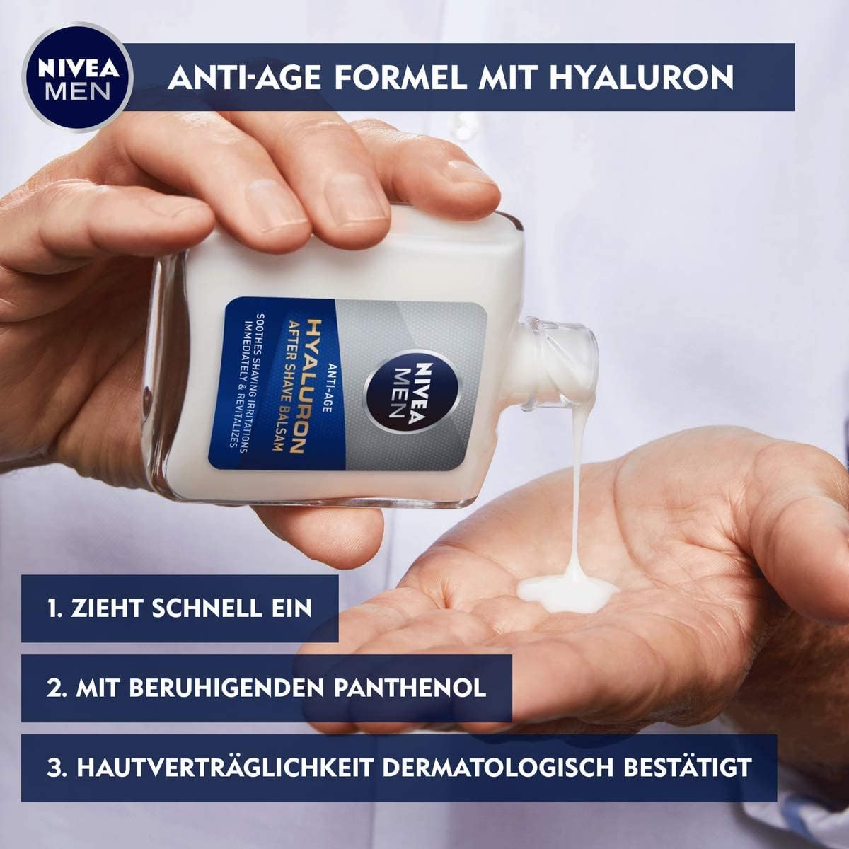 NIVEA MEN - Anti-Age Hyaluron After Shave Balsam (100 ml)