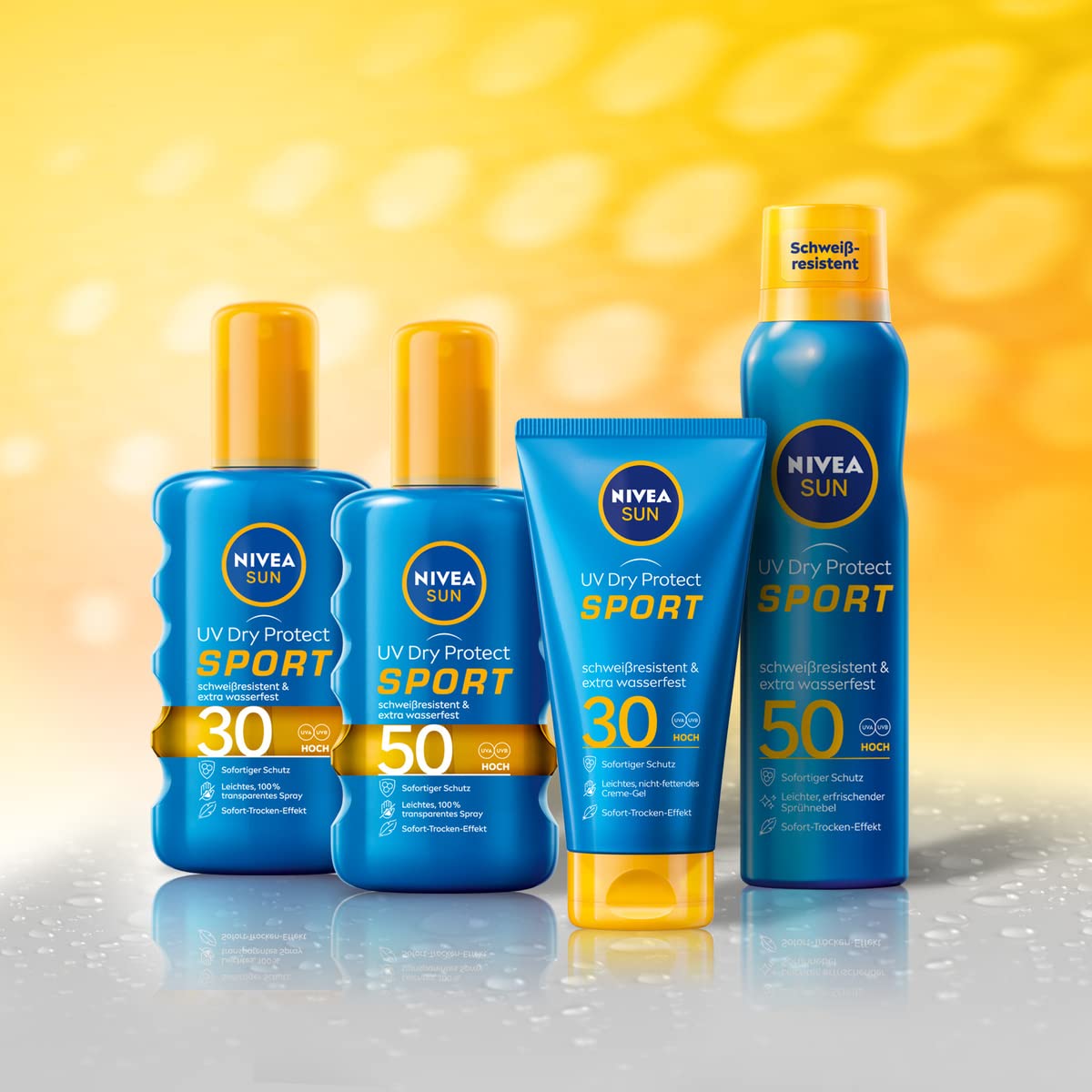 NIVEA SUN - UV Dry Protect Sport Sonnenspray LSF 50 (200 ml)