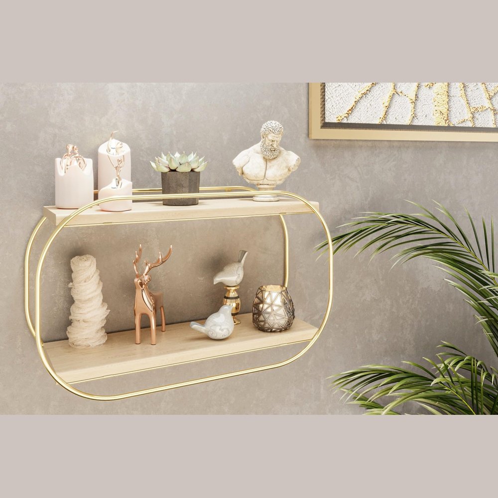 Emhelle - Regal Organizer Standregal mit 2 Etagen