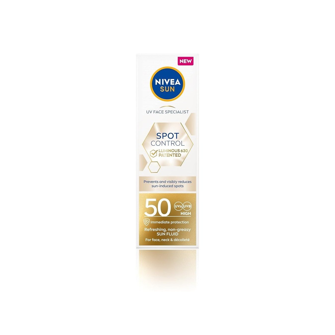 NIVEA SUN - UV Gesicht Experte Anti-Pigmentflecken Sonnenschutz Luminous 630 LSF 50 (40 ml)