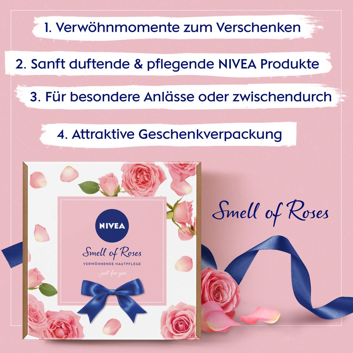 NIVEA - Smell of Roses Geschenkset