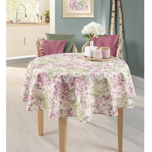 Baumwolle Tischdecke Hortensi