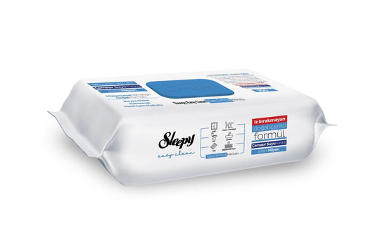 Sleepy Easy Clean Oberflächenreinigungstücher Bleichzusatz 1 Pack, 100 Blatt